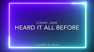 DINAH JANE - HEARD IT ALL BEFORE COVER