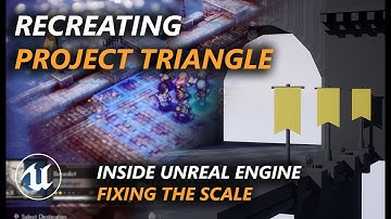Recreating Project Triangle Strategy in Unreal 4 - Fixing the scale
