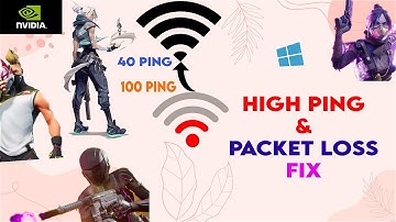 🔧 LOWER PING AND FIX PACKET LOSS ON ANY GAME 🔥 | Low Latency Settings ✔️
