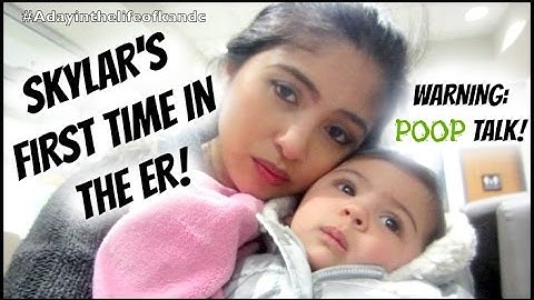 VLOG: SKYLAR'S FIRST TIME IN THE ER! :'( (November 16, 2014)