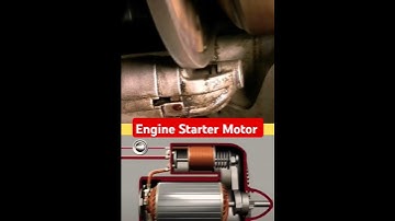 👉 Engine Starter Motor | Bike | Car #starter #motor #working #3danimation #designing #solidworks #3d