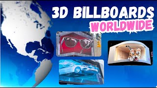 ⭐️ BEST 3D Billboard Worldwide 🌍 [4K Video]