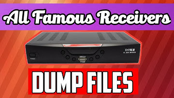 DUMP Files Of All Famous Receivers||Crazy Receivers