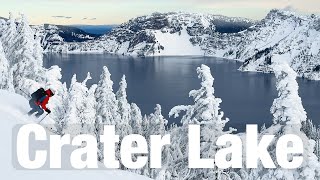 Crater Lake National Park // Skiing Short Shots for the View