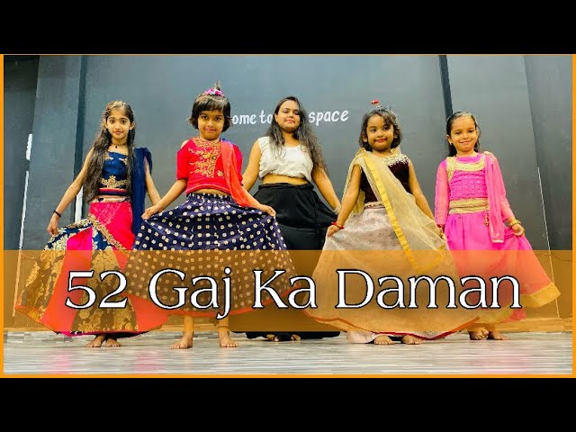 52 GAJ KA DAMAN || KIDS BATCH CHOREOGRAPHY BY PRIYA || THE DANCE SPACE