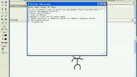 Como hacer un boton en macromedia flash 8