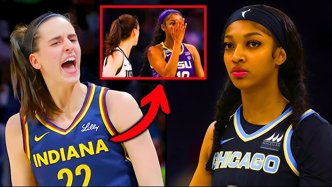 CAITLIN CLARK and ANGEL REESE's Rivalry Continues in the WNBA - YouTube