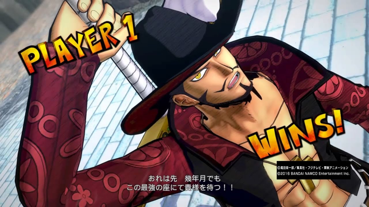 ワンピースバーニングブラッド ミホーク コンボ One Piece Burning Blood Mihawk Combo Youtube