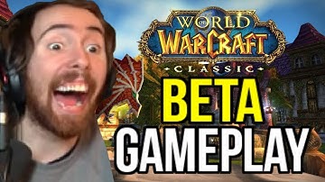 Asmongold PLAYS Classic WOW Beta For The FIRST TIME EVER