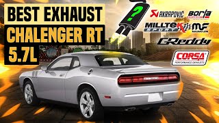 Dodge Challenger RT Exhaust Sound 5.7L V8 🔥 Stock,Borla,Upgrade,Mods,Straight Pipe,Review,Burnout+