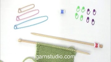 DROPS assortment of stitch markers, row counters and stitch holders