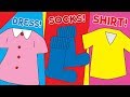 Clothing | Video Flash Cards | English for Children | Fun Kids Videos