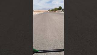 Riding my gas 212cc go kart