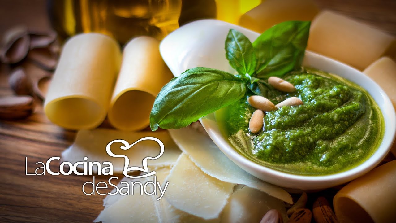 Pesto Italiano auténtico pasta y comida italiana. recetas ...