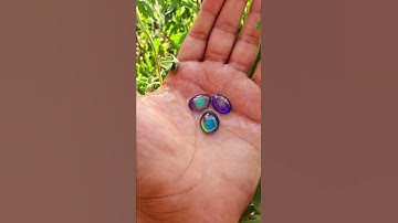 Colour changed stone