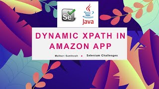 Selenium Dynamic XPath Challenge on Amazon Application|Automation Testing|Malkari Santhosh| screenshot 5