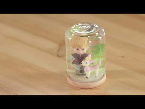 Video: DIY Mason Jar Snow Globe: Wie man Mason Jar Schneekugeln herstellt