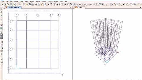 SAP2000 Tutorial 5   Drawing Structural elements  By  Dr Prashan Rawal