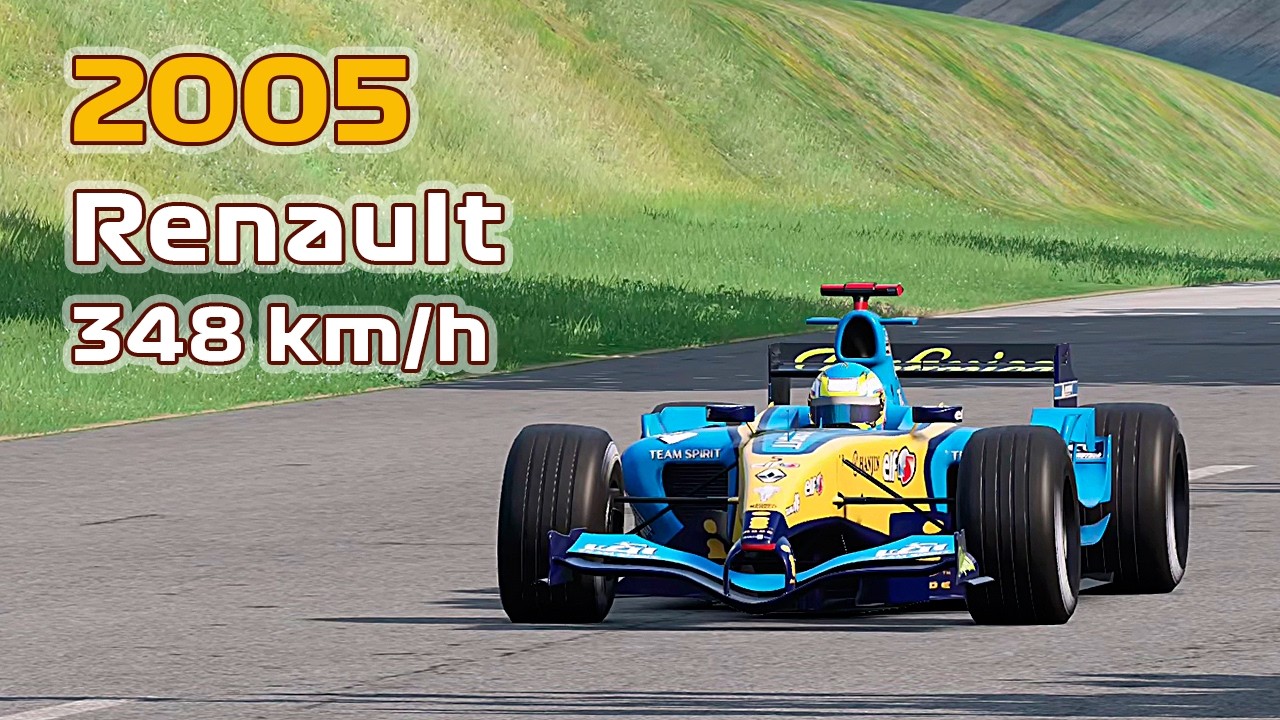 Renault R25 Engine Cover 2005 Renault R25 Engine Sound & Top Speed 🏎️ Automobilista 2 - YouTube