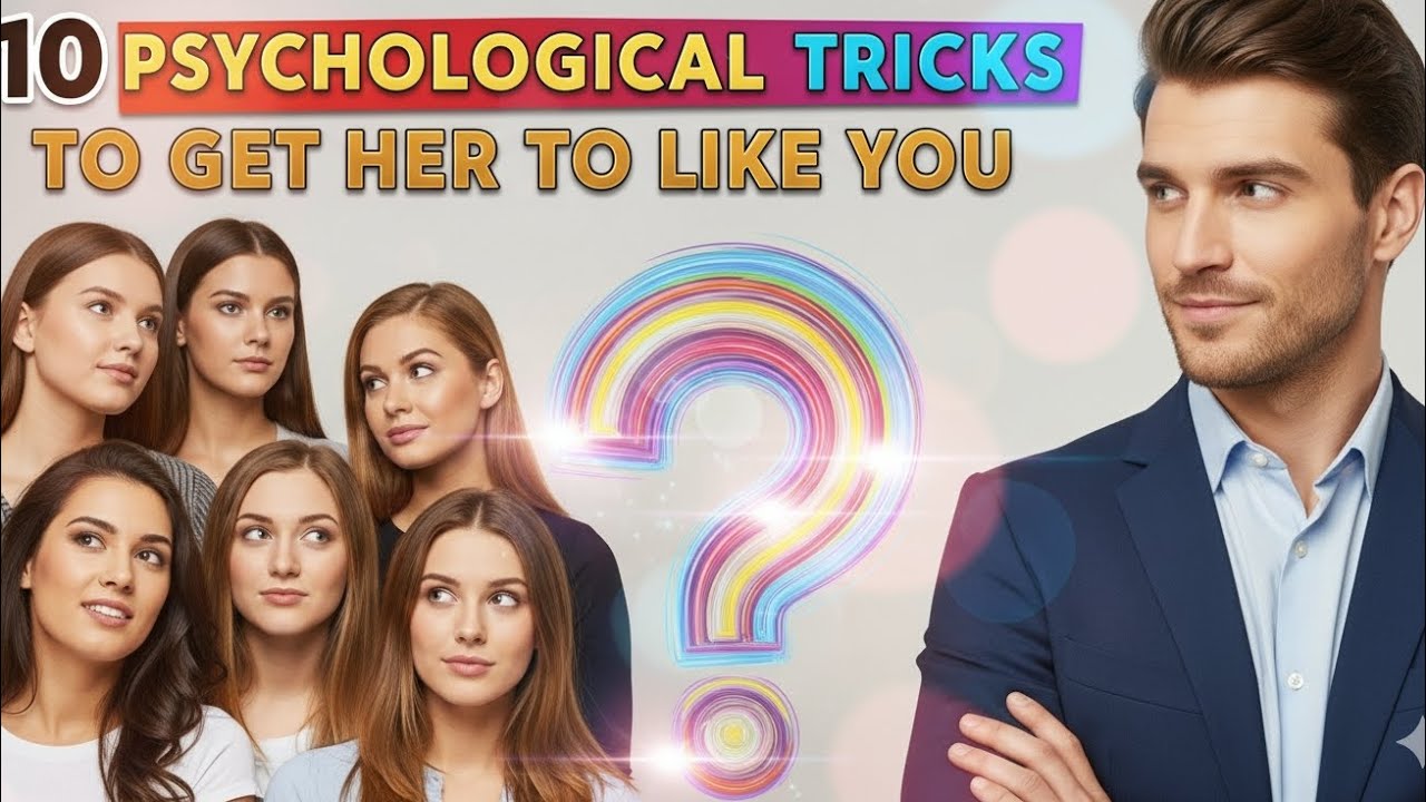 10 Psychological Tricks to Make Her Like You | Powerful Attraction ...