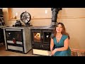 La Nordica Rosetta BII Italian Wood Cookstove - How to Light Your Fire - First Burn