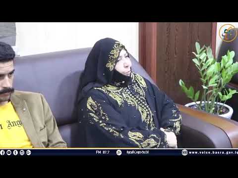 مدير مكتب المحافظ عماد عبدالخالق العيداني يستقبل الحاجة طوعة أم قصي الجبوري