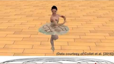 Motion graphs for unstructured textured meshes (SIGGRAPH 2016)