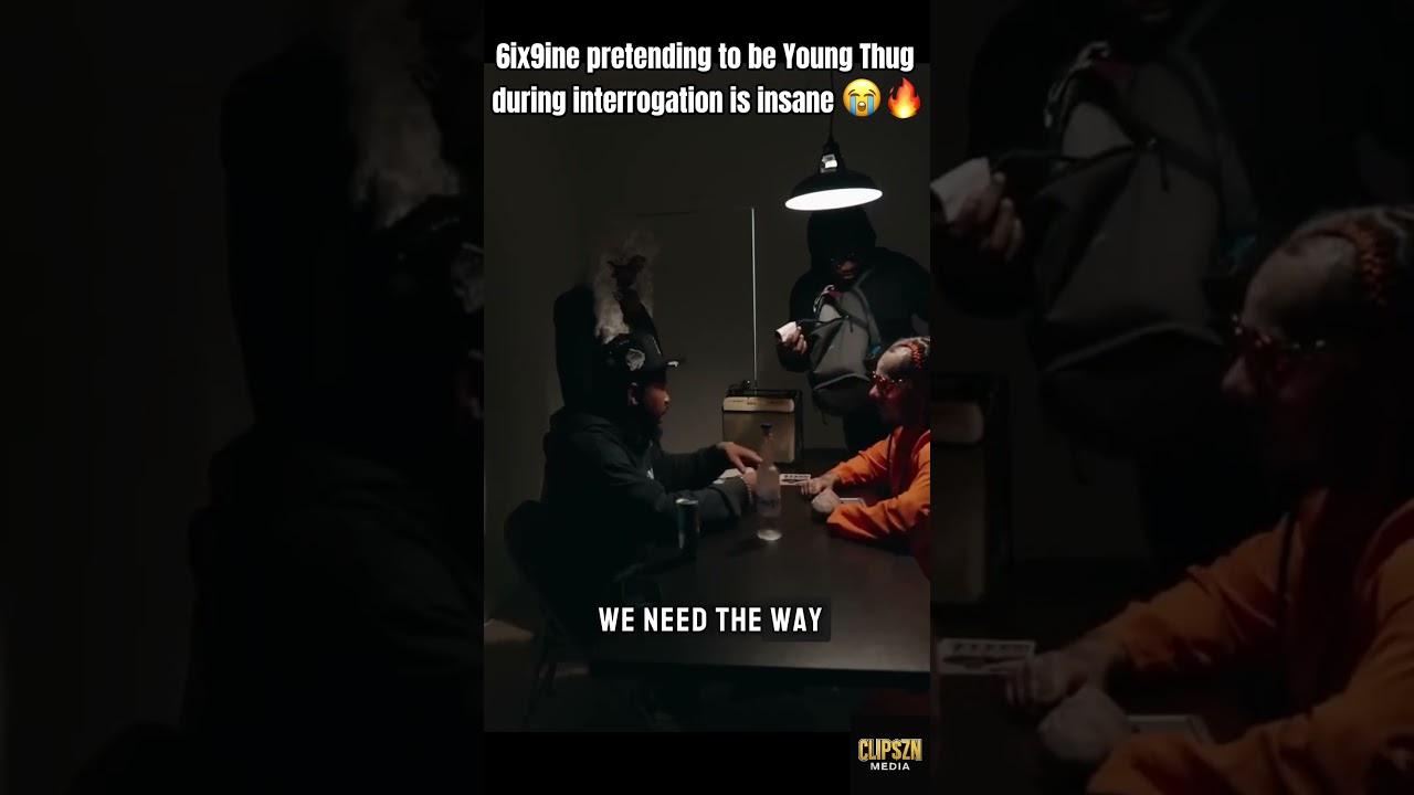 6ix9ine Trolls Young Thug’s Interrogation 😂🔥 | Adin Ross Jail Stream