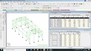 HOW TO CHECK HORIZONTAL DEFLECTION IN A PEB BUILDING IN STAAD