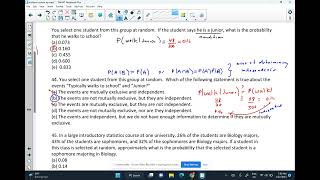 Celebrity ap stats midterm review 2023 chp 5 probability #43 44 47 Profile