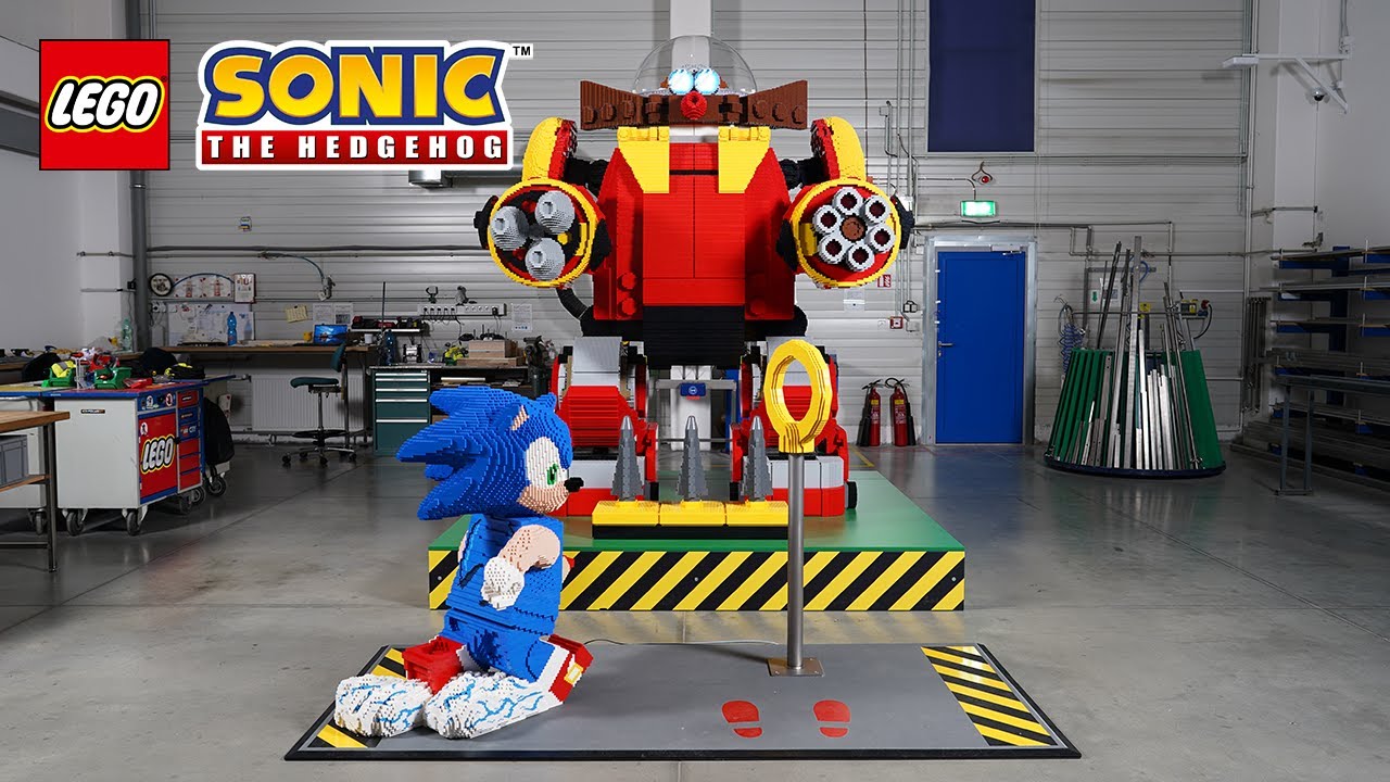 LEGO Dr. Eggman invade outro jogo Sonic the Hedgehog