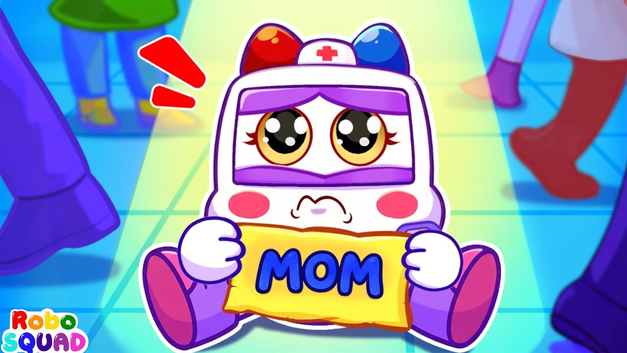 Baby Got Lost in the Shopping Mall | Safety Tips for Kids | RoboSquad Nursery Rhymes & Kids Songs