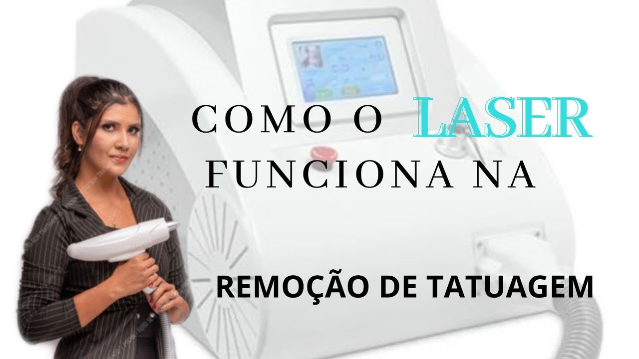 Como o laser funciona na remoção de tatuagem e micropigmentação