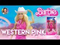 The Barbie Movie - Western Pink Suit Cowgirl Doll Review | Margot Robbie | 2023