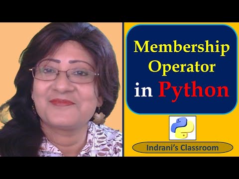 Membership operator in Python | in &  not in  Explained | Beginner Friendly