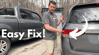 DIY Honda Odyssey Brake Light Fix (Save Money!)