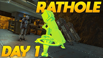 DUO Claiming The Most Hidden Rathole Location On Day 1 - Ark