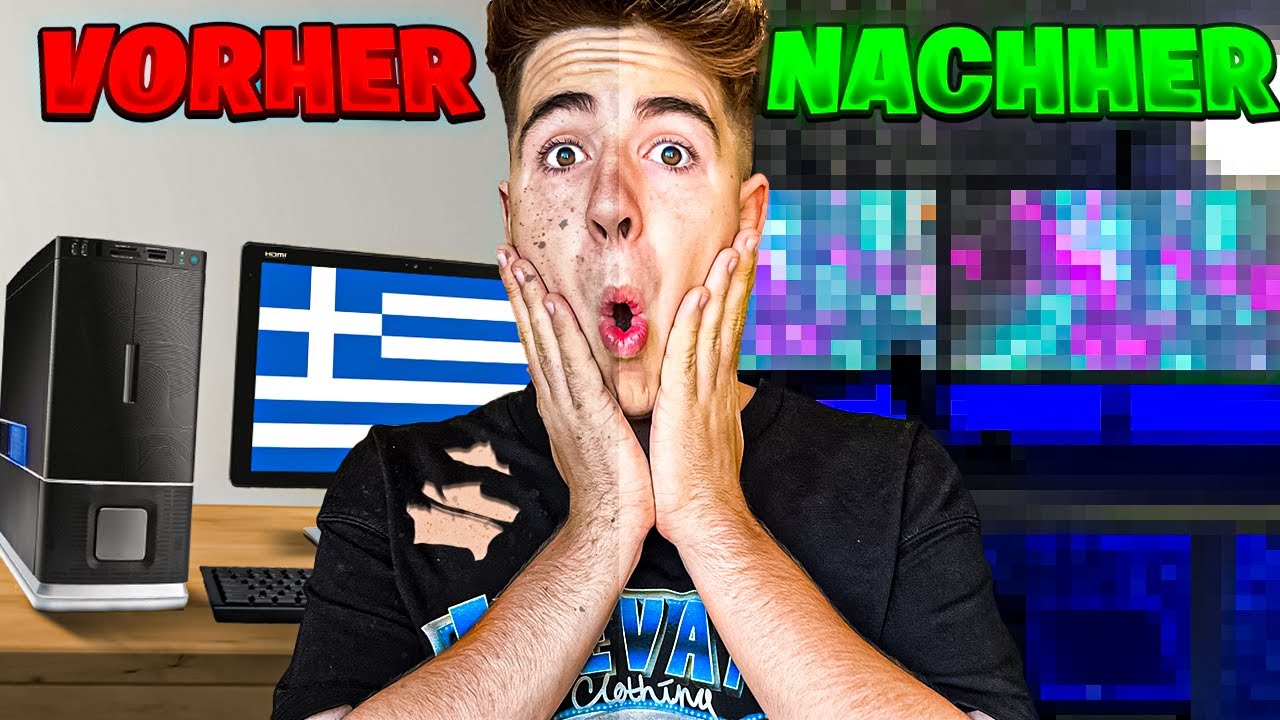 Ich baue mein TRAUM GAMING SETUP in GRIECHENLAND 🇬🇷