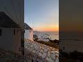 One of the best views in Mykonos, 180 Sunset Bar #mykonos #greecetravel