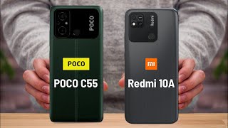 POCO C55 Vs Xiaomi Xiaomi Redmi 10A - Comparison🔥Review🔥Which is better? #comparison #speed #camera