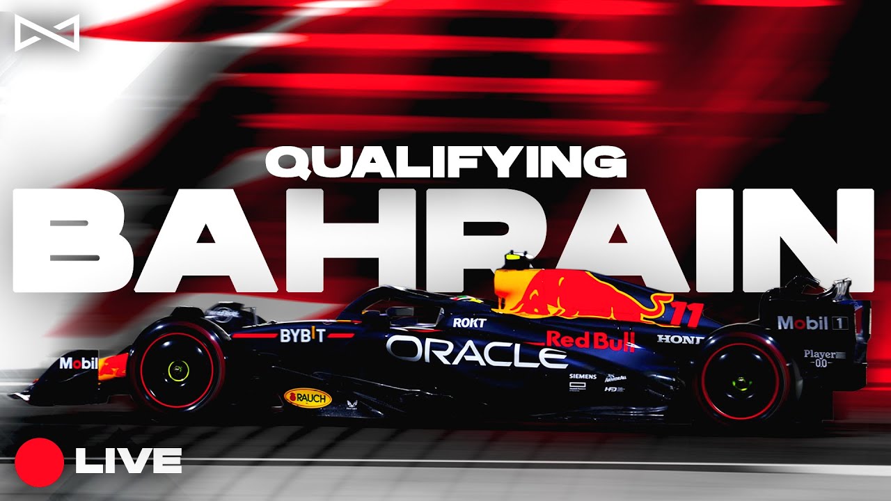 F1 2023 Bahrain GP Live Qualifying Watchalong