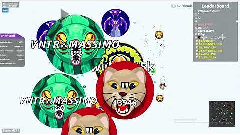 AGAR.IO SERVER TAKEOVER WITH BOTS #354 || OP-BOTS.COM