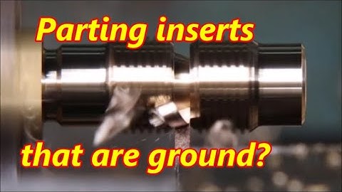 Sumitomo and eBay ground edge parting inserts for small cnc lathe