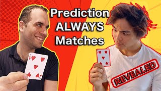 Impossible Prediction REVEALED. ft. Shin Lim. Virtual Mentalism Card Trick Tutorial