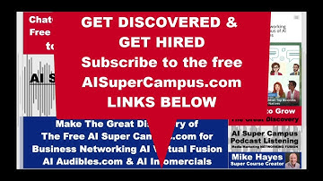 Learn AI Media Fusion with Business Networking AI from Mike Hayes and Isaac Asimover writing legend