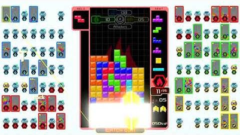 Tetris 99 Team Battle - Crazy 1v2