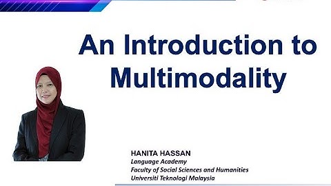 An Introduction to Multimodality