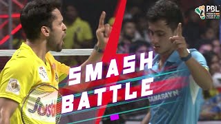 P. Kashyap vs. A. Joshi | Smash Battle | Badminton | PBL Exclusive