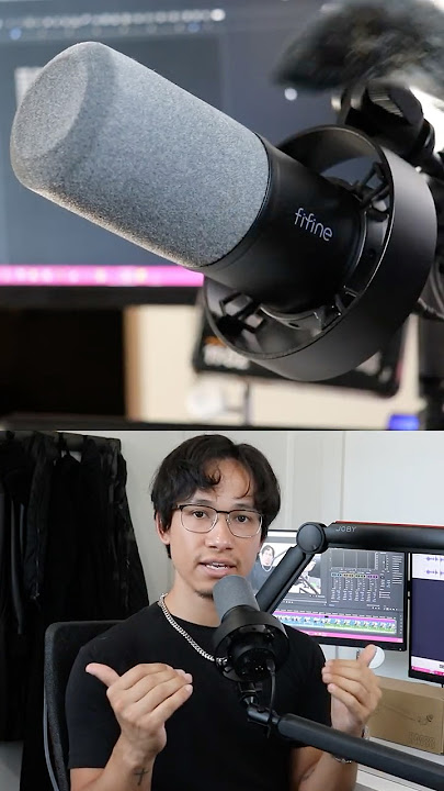 Initial review & mic comparison linked above :) #microphone #mic #fifine #k688
