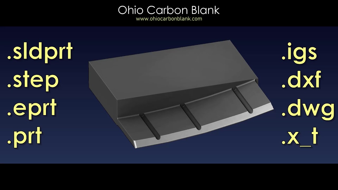 CAD/CAM Part Modeling for Graphite CNC Machining - YouTube